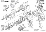 Bosch 0 601 119 641 Drill 110 V / GB Spare Parts